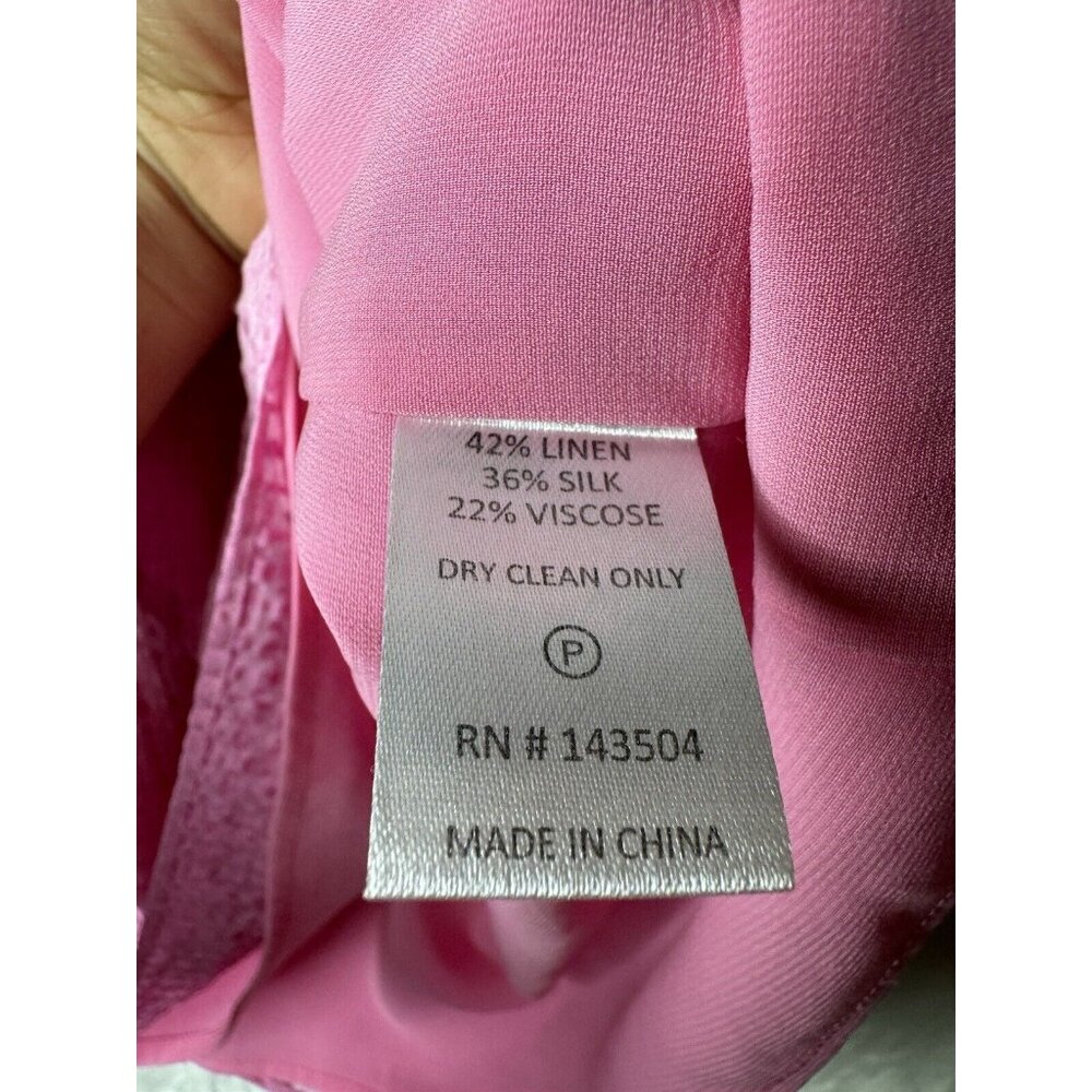 MARIE Oliver Merritt Top Blouse Women Azalea Size XL - Picture 8 of 9